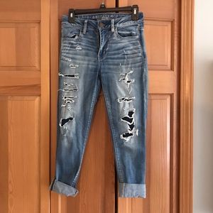 American Eagle Super Stretch - Hi-Rise jegging crop